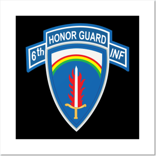 6th Inf Honor Guard - SSI X 300 Posters and Art